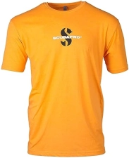 Scubapro Men's Orange Short-Sleeve Crewneck T-Shirt