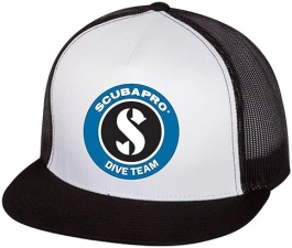 Scubapro Black/White Trucker Hat - One Size