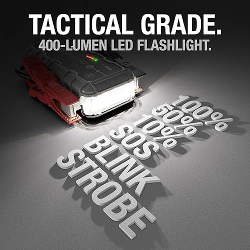 NOCO Boost HD GB70 2000A UltraSafe Car Battery Jump Starter, 12V Battery Booster Pack, Jump Box, Por