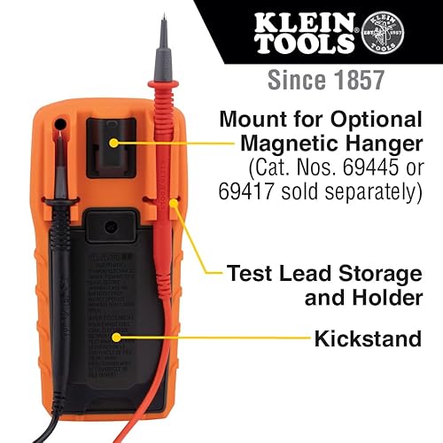 Klein Tools MM325 Digital Multimeter 600V AC/DC Voltage