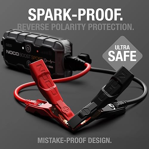 NOCO Boost Sport GB20 500A Car Jump Starter for 4.0L Gas Engines