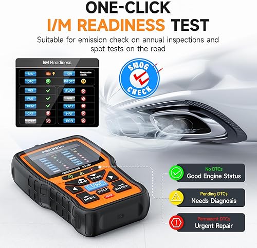 FOXWELL Professional Mechanic OBD2 Scanner FOXWELL NT301 for Check Engine Light - Live Data Diagnostic Tool