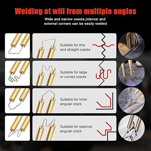 ATOLS Plastic Welder Kit with 1000 Staples for Car Bumper Repair