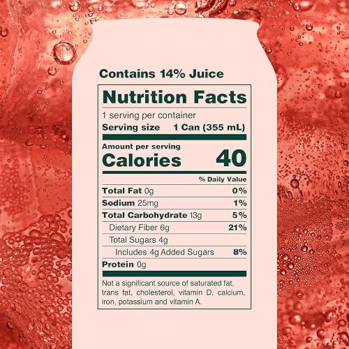 OLIPOP Prebiotic Soda, 12oz (12-Cans), Gluten-Free, Vegan, GMO-Free Strawberry Vanilla
