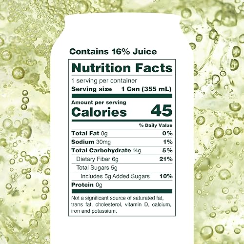 OLIPOP Lemon Lime Prebiotic Soda Pantry Pack - 12oz (12-Cans)