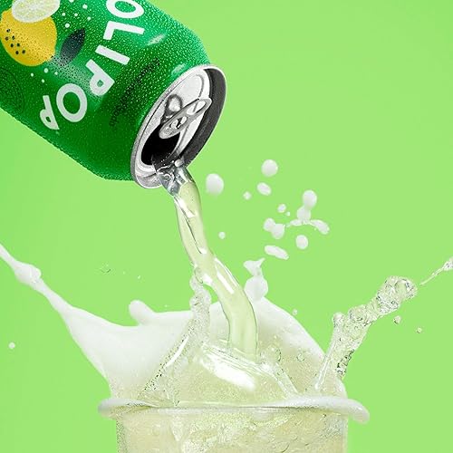 OLIPOP Lemon Lime Prebiotic Soda Pantry Pack - 12oz (12-Cans)