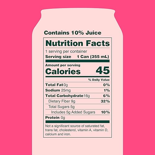 OLIPOP Cream Soda Prebiotic Soda, 12oz (12-Cans), Gluten-Free, Vegan, GMO-Free