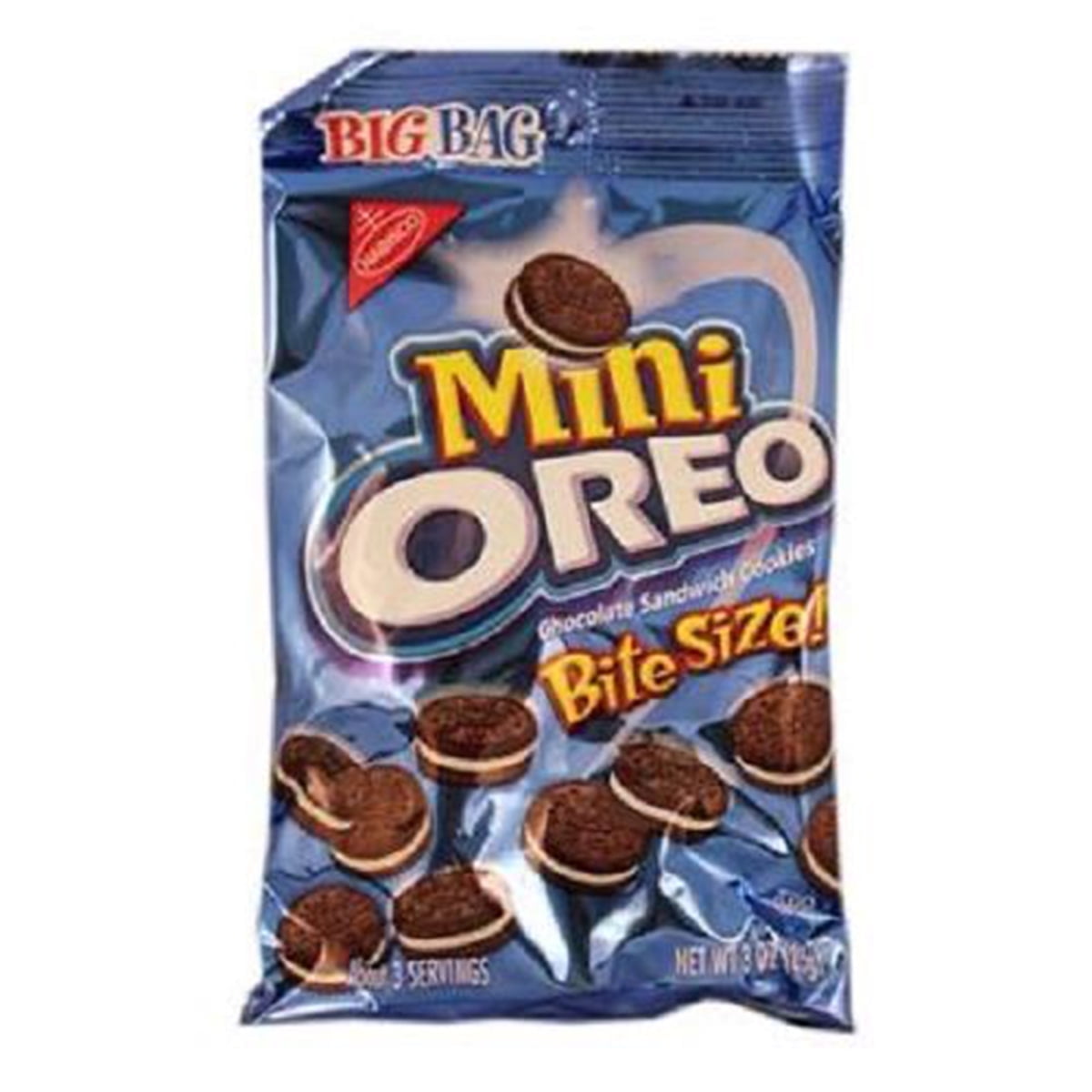 Nabisco Oreo Mini Big Bags, 12-Count (3 oz) - Assorted Flavors - Cookies & Crackers