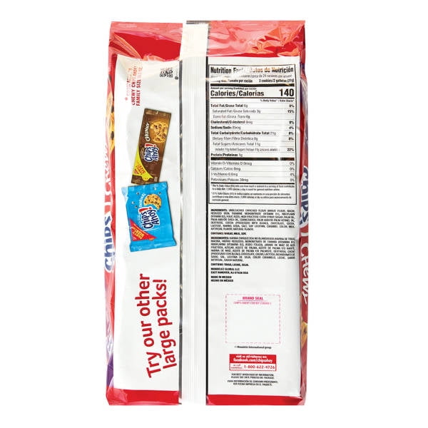 Chewy Chips Ahoy Cookies, 26 oz - Pack of 5 - Ideal for Parties!