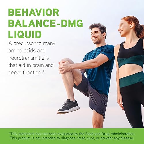 DaVinci Labs Behavior Balance DMG Liquid - Dietary Supplement for Balanced Behavior - 10.14 Fl Oz