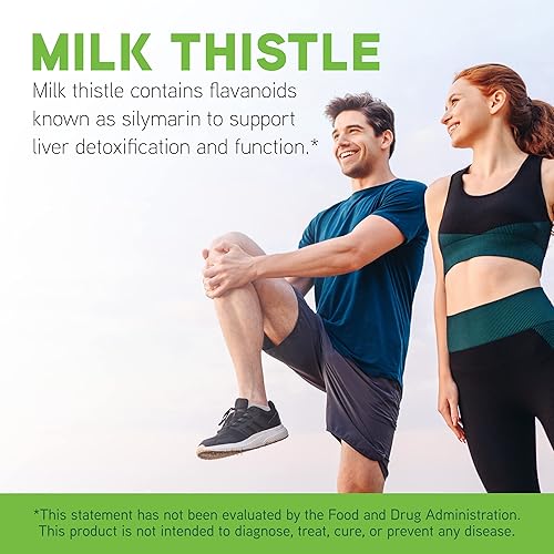 DaVinci Labs Labs Milk Thistle - Liver & Kidney Support - Gluten-Free - 90 Capsules