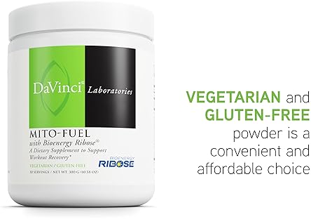 DaVinci Labs Mito-Fuel: Muscle Recovery & Energy Support - 300g (30 Servings)