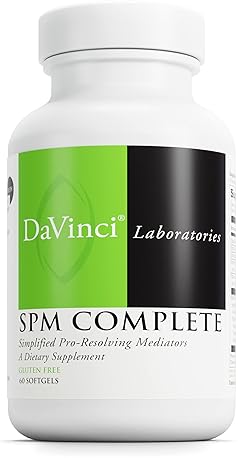 DaVinci Labs SPM Complete Softgels - Immune, Digestive & Joint Health Support - Omega-3 Fatty Acids - Gluten-Free - 60 ct