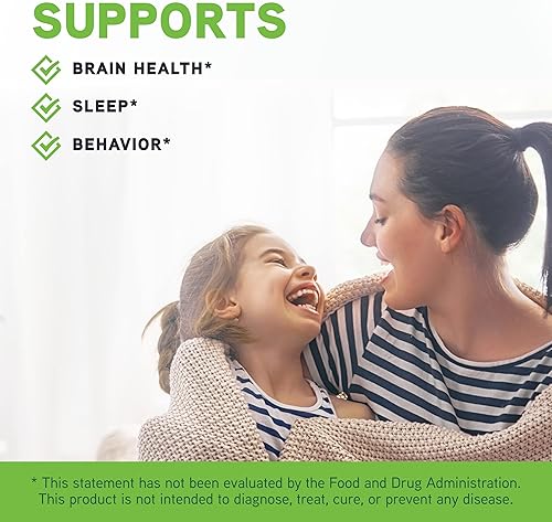 DaVinci Labs Kids' Effervescent Magnesium Supplement for Brain Health - Lemon Lime Flavor - 516g