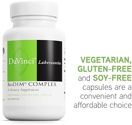 DaVinci Labs BioDIM Complex Hormone Support Supplement - 60 Capsules