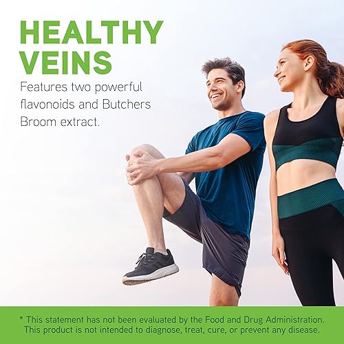 DaVinci Labs Vascular Health Support Supplement - Vitamin C, Diosmin, Gluten-Free - 60 Capsules