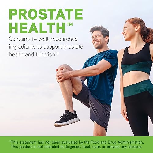 DaVinci Labs Prostate Health Support Capsules with Saw Palmetto & Zinc - 60 Vegetarian Capsules