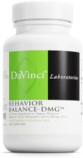 DaVinci Labs Behavior Balance-DMG Dietary Supplement for Clarity, Social Skills, Stress Coping & Immune Health - 120 Capsules