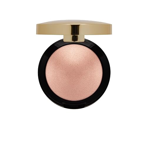 Milani Baked Highlighter Dolce Perla - Shimmery Cruelty-Free Powder, 0.25 oz