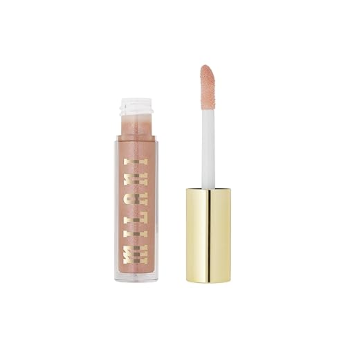 Milani Lip Gloss: Nourishing Lip Plumper with Hyaluronic Acid & Peptides - Champagne