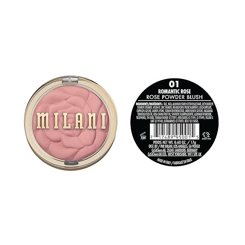 Milani Baked Blush - Cheek Powder for Shape, Contour, & Highlight - Romantic Rose