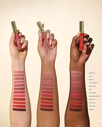 Milani Petal Primavera Baked Blush + Stay Put Longwear Liquid Lipstick Bundle - Smudge-Proof and Fade-Resistant Formula for All-Day Wear