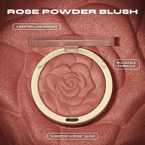 Milani Baked Blush - Cruelty-Free Cheek Powder for Shimmery or Matte Finish - Tea Rose