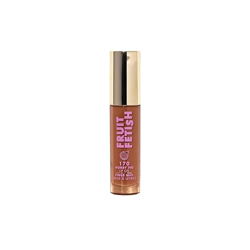 Milani Fruit Fetish Lip Oil: Hydrating Lip Treatment with Vitamin E, Fruit Extracts, and Honey Fig