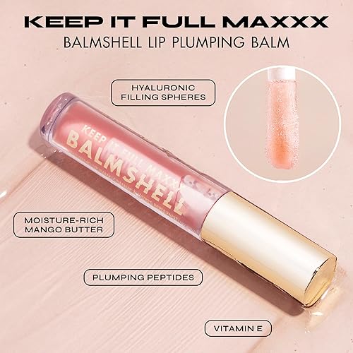 Milani Baked Blush Petal Primavera + Keep It Full Maxxx Balmshell Lip Plumping Balm