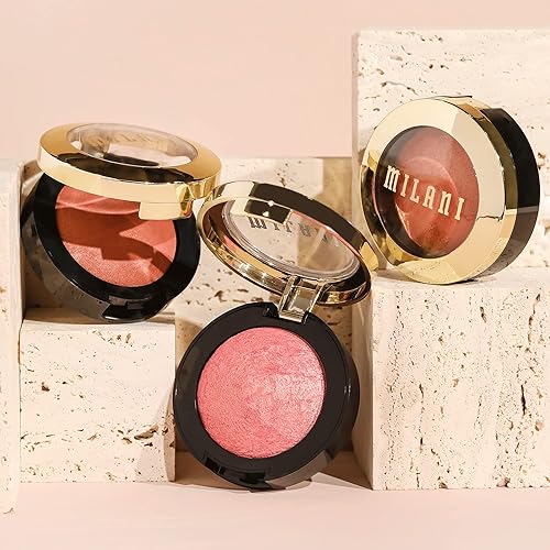 Milani Baked Blush Petal Primavera + Keep It Full Maxxx Balmshell Lip Plumping Balm