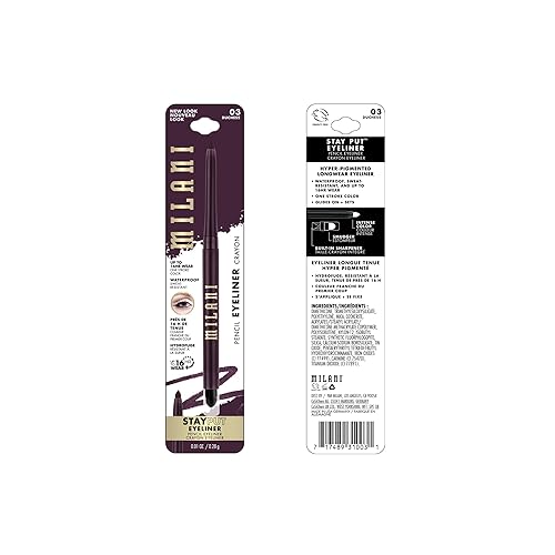 Milani Stay Put Eyeliner Duchess - Cruelty-Free Self-Sharpening Eye Pencil