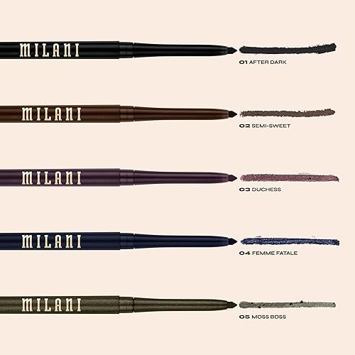 Milani Stay Put Eyeliner Duchess - Cruelty-Free Self-Sharpening Eye Pencil