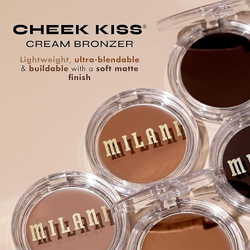 Milani Cheek Kiss Cream Bronzer - Spicy Season Shade 130
