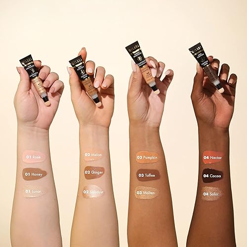 Milani Conceal + Perfect Facelift Kit: Toffee Contour, Molten Highlighter, Pumpkin Undereye Brightener