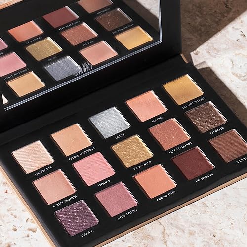 Milani Gilded Nude 15-Color Eyeshadow Palette for Everyday Natural Makeup Look