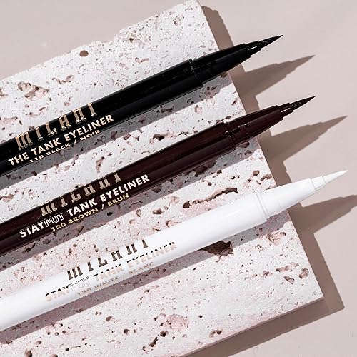 Milani The Tank Liquid Eyeliner - Waterproof No-Skip Pen in White