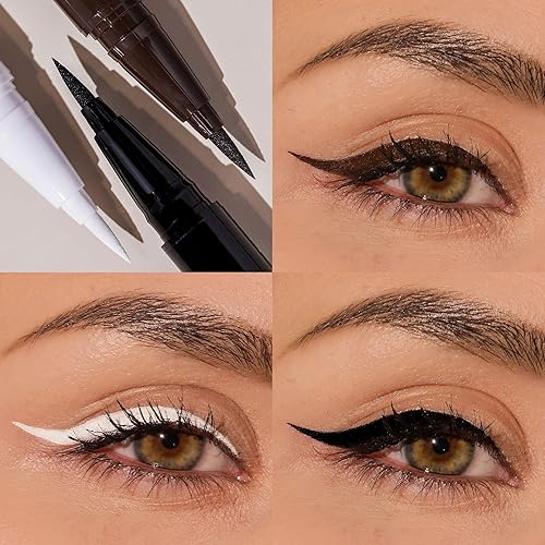 Milani The Tank Liquid Eyeliner - Waterproof No-Skip Pen in White