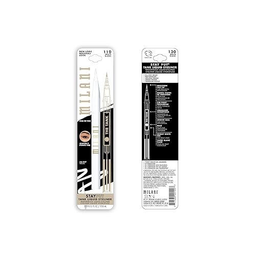 Milani The Tank Liquid Eyeliner - Waterproof No-Skip Pen in White