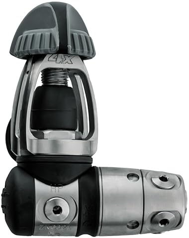 Atomic Aquatics TFX Scuba Regulator | Front Exhaust Design | Effortless Breathing | Durable Titanium | Dive Gear