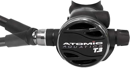 Atomic Aquatics T3 Sealed Black Diving Regulator