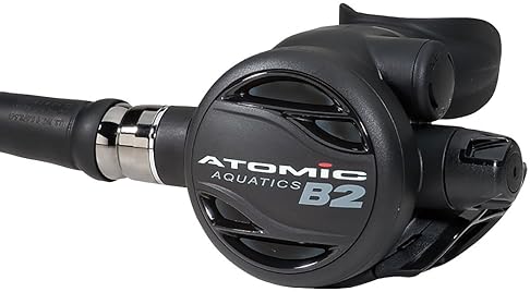 Atomic Aquatics B2 Black Scuba Diving Regulator - Unsealed