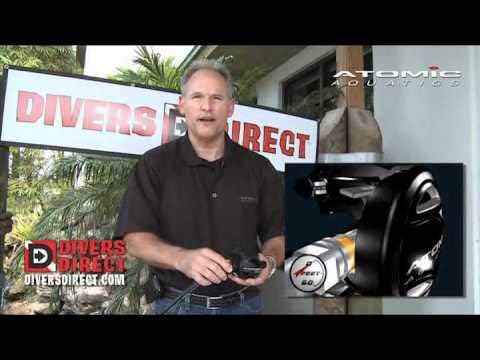 Atomic Aquatics B2 Black Scuba Diving Regulator - Unsealed