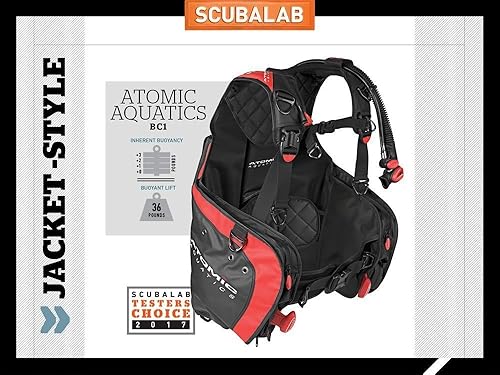 Atomic Aquatics BC1 Red BCD for Diving Enthusiasts