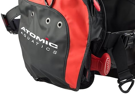 Atomic Aquatics BC1 Red BCD for Diving Enthusiasts