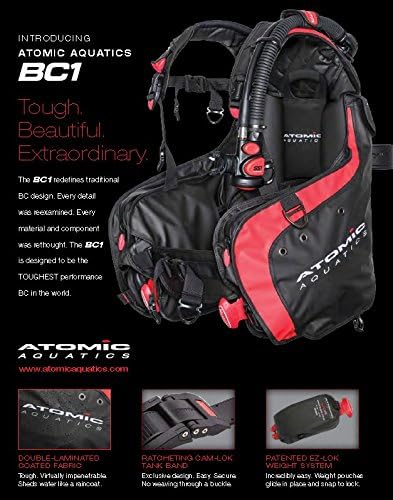 Atomic Aquatics BC1 Red BCD for Diving Enthusiasts