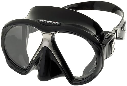 Atomic Aquatics Sub Frame Mask in Black/Black, Standard Fit