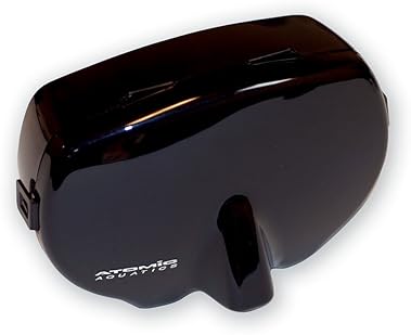 Atomic Aquatics Black Frameless Medium Fit Mask - Comfortable and Stylish Design