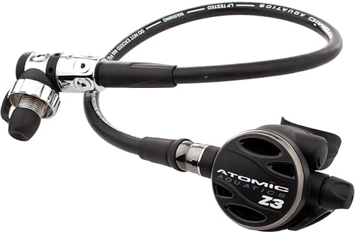 Atomic Aquatics Z3 Black Diving Regulator - UNSEALED, High Performance