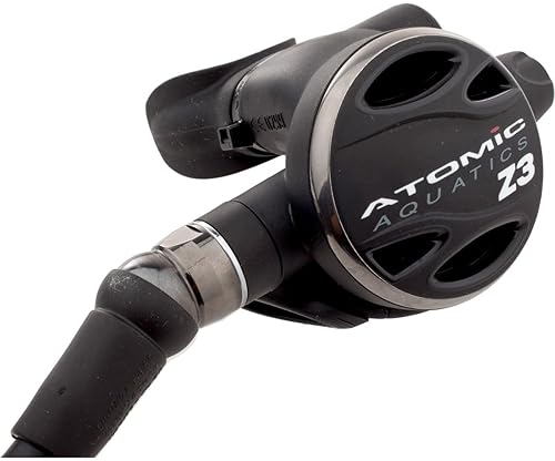 Atomic Aquatics Z3 Black Diving Regulator - UNSEALED, High Performance