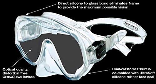 Atomic Aquatics Frameless Mask for Ultimate Diving Comfort